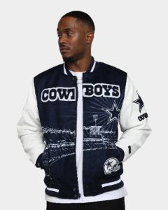 Pro Standard Dallas Cowboys Remix Jacket Navy sold by Culture Kings