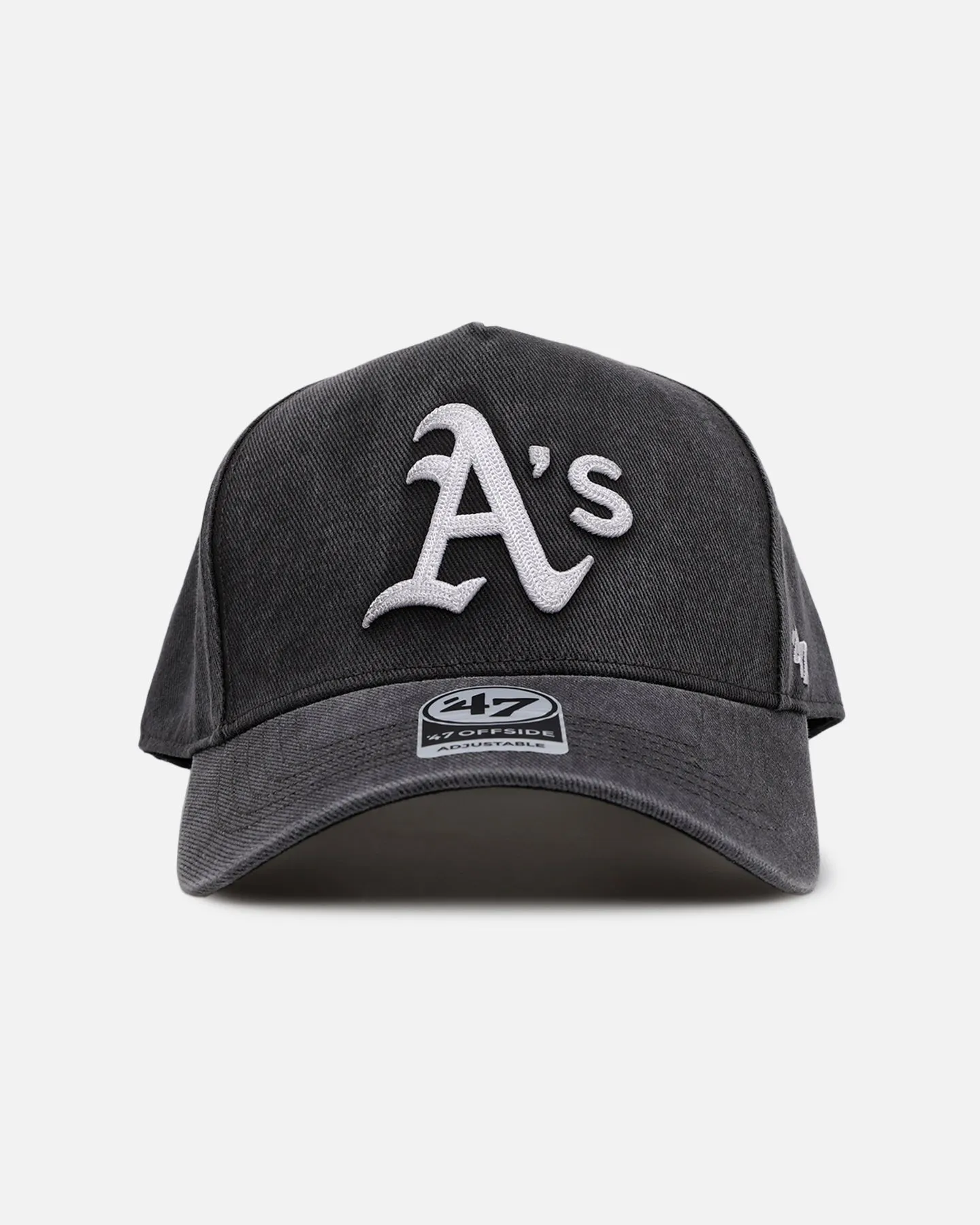 47 Brand Oakland Athletics 'Washed Black' Offside DT Snapback Washed Black sold by Culture Kings