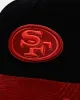 New Era San Francisco 49ers 'Velvet Cord Certified Lover' 9FORTY A-Frame Premium Corduroy Snapback Black sold by Culture Kings