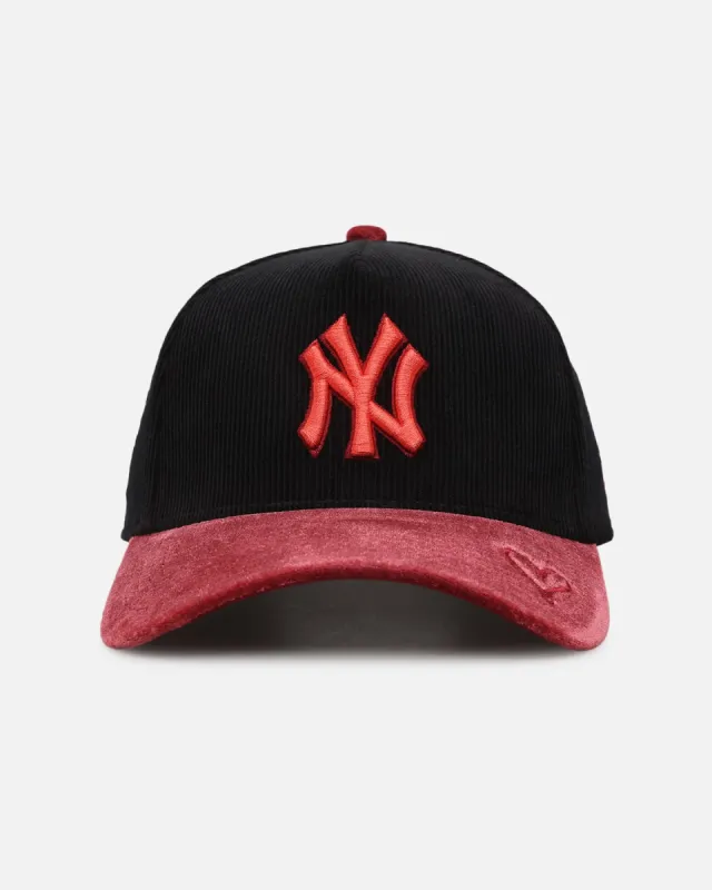 New Era New York Yankees 'Velvet Cord Certified Lover' 9FORTY A-Frame Premium Corduroy Snapback Violet sold by Culture Kings