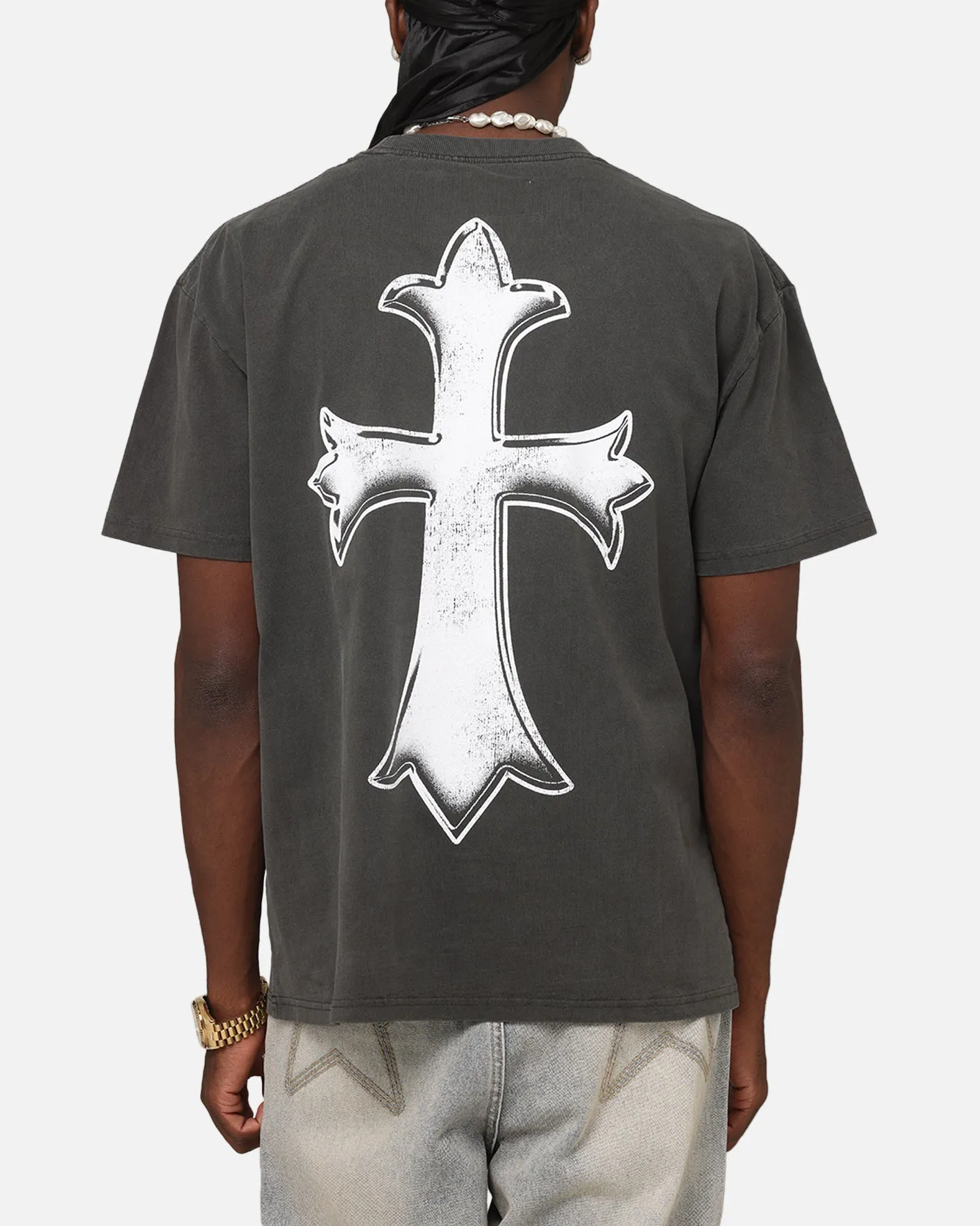 Culture Kings X WWE Rey Mysterio Big Head Heavyweight T-Shirt Black Wash sold by Culture Kings product image thumbnail 2