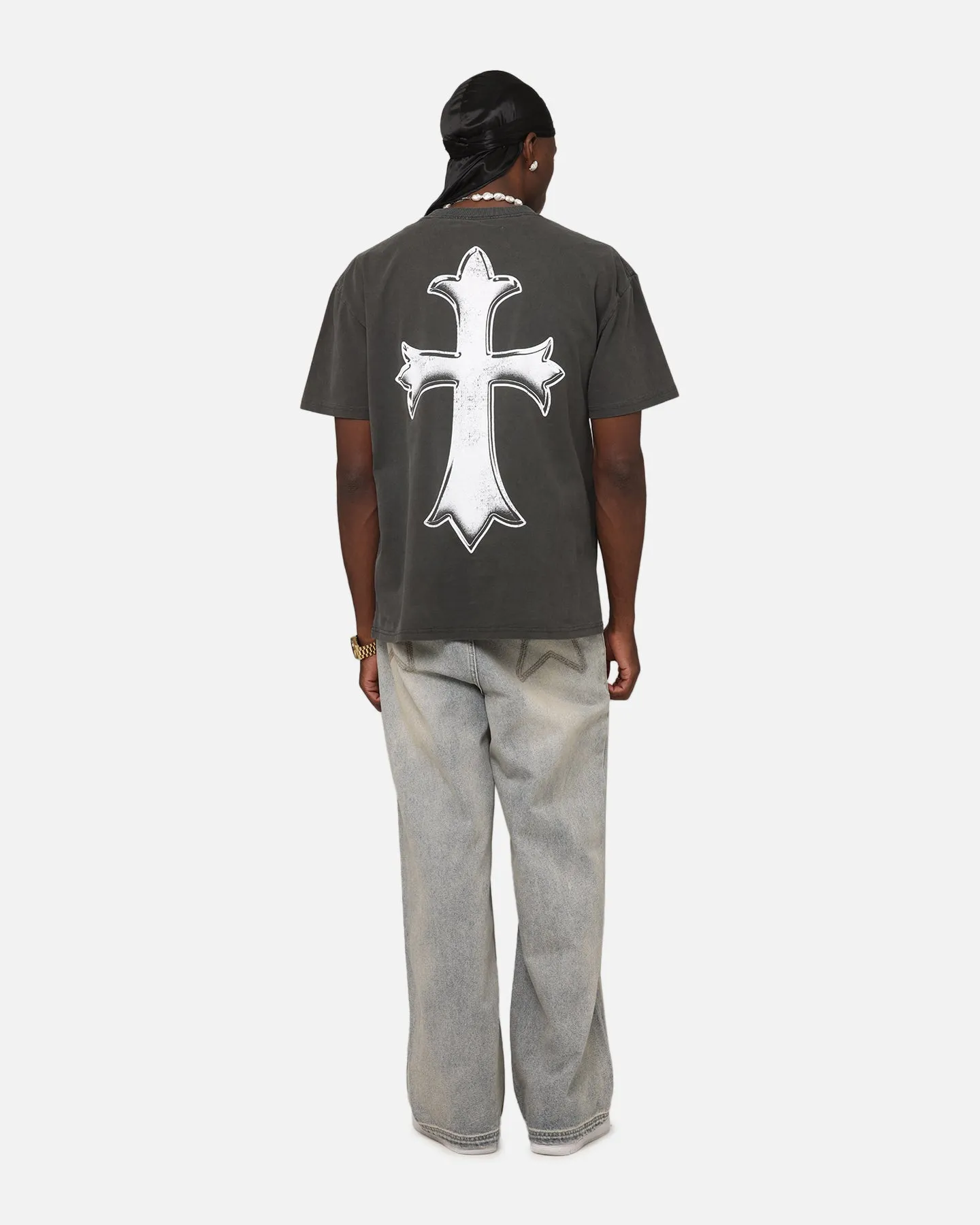 Culture Kings X WWE Rey Mysterio Big Head Heavyweight T-Shirt Black Wash sold by Culture Kings product image thumbnail 4