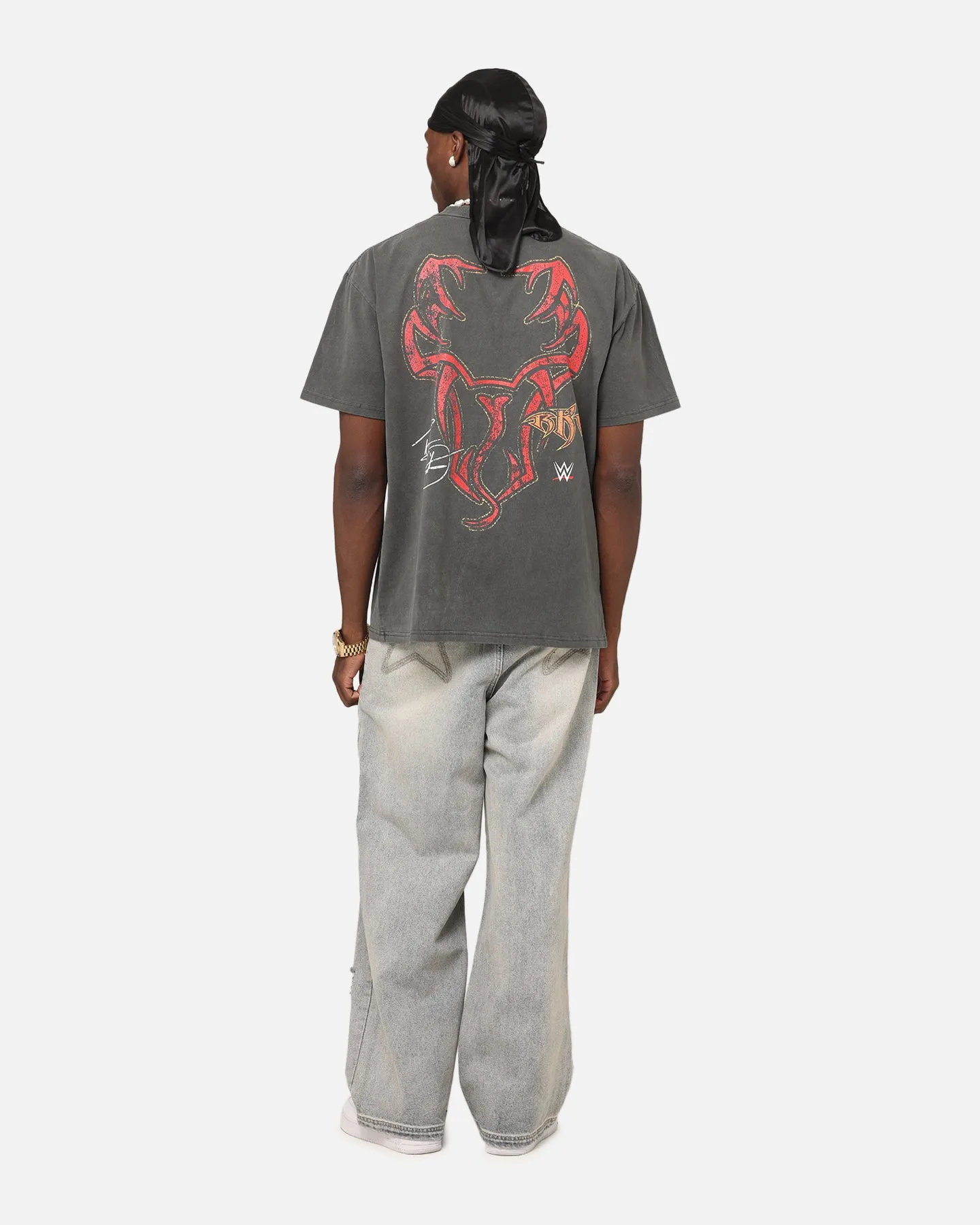 Culture Kings X WWE Randy Orton Royal Rumble Heavyweight T-Shirt Black Wash sold by Culture Kings product image thumbnail 4