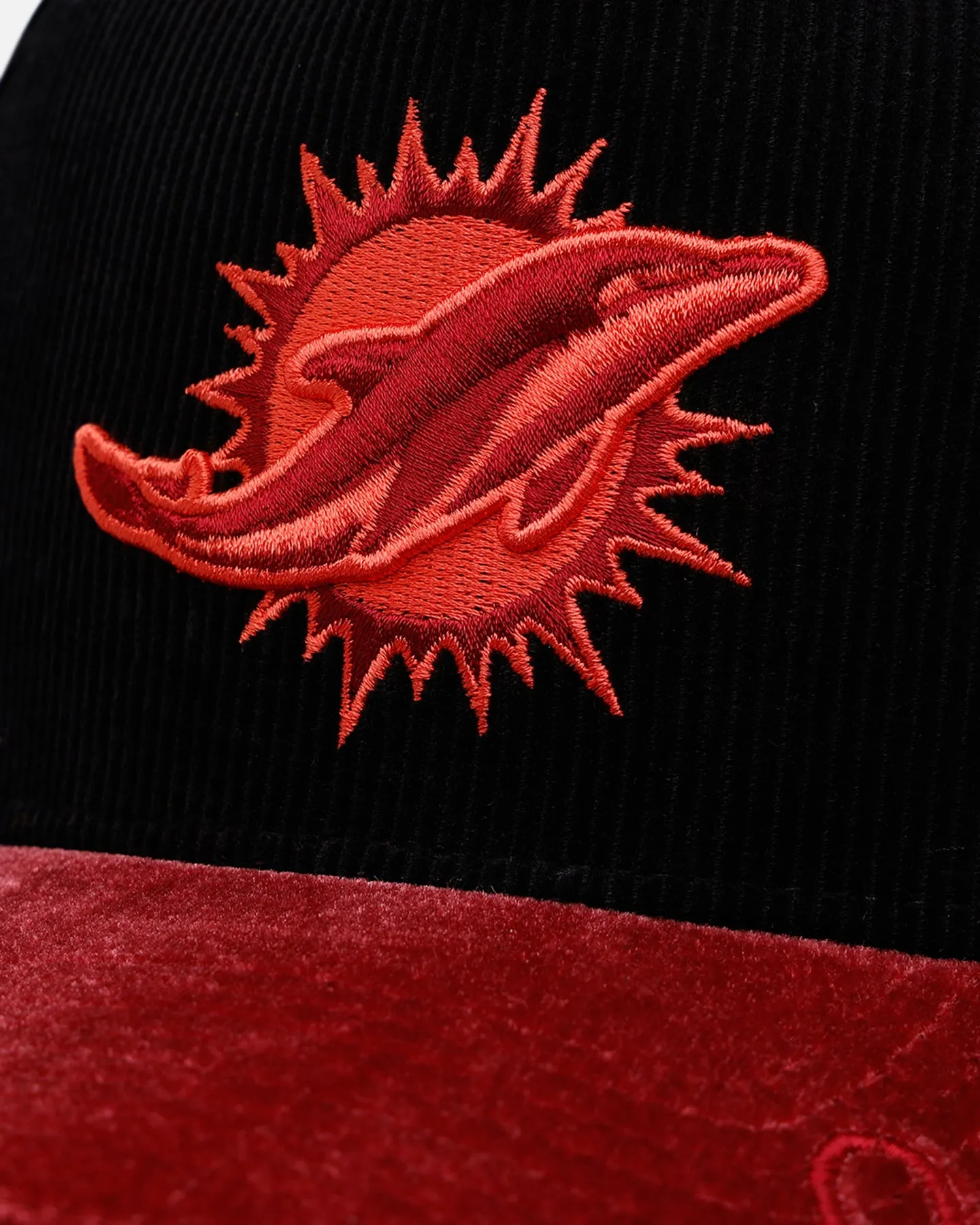 New Era Miami Dolphins 'Velvet Cord Certified Lover' 9FORTY A-Frame Premium Corduroy Snapback Black sold by Culture Kings product image thumbnail 3