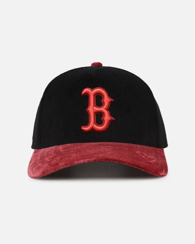 New Era Boston Red Sox 'Velvet Cord Certified Lover' 9FORTY A-Frame Premium Corduroy Snapback Violet sold by Culture Kings