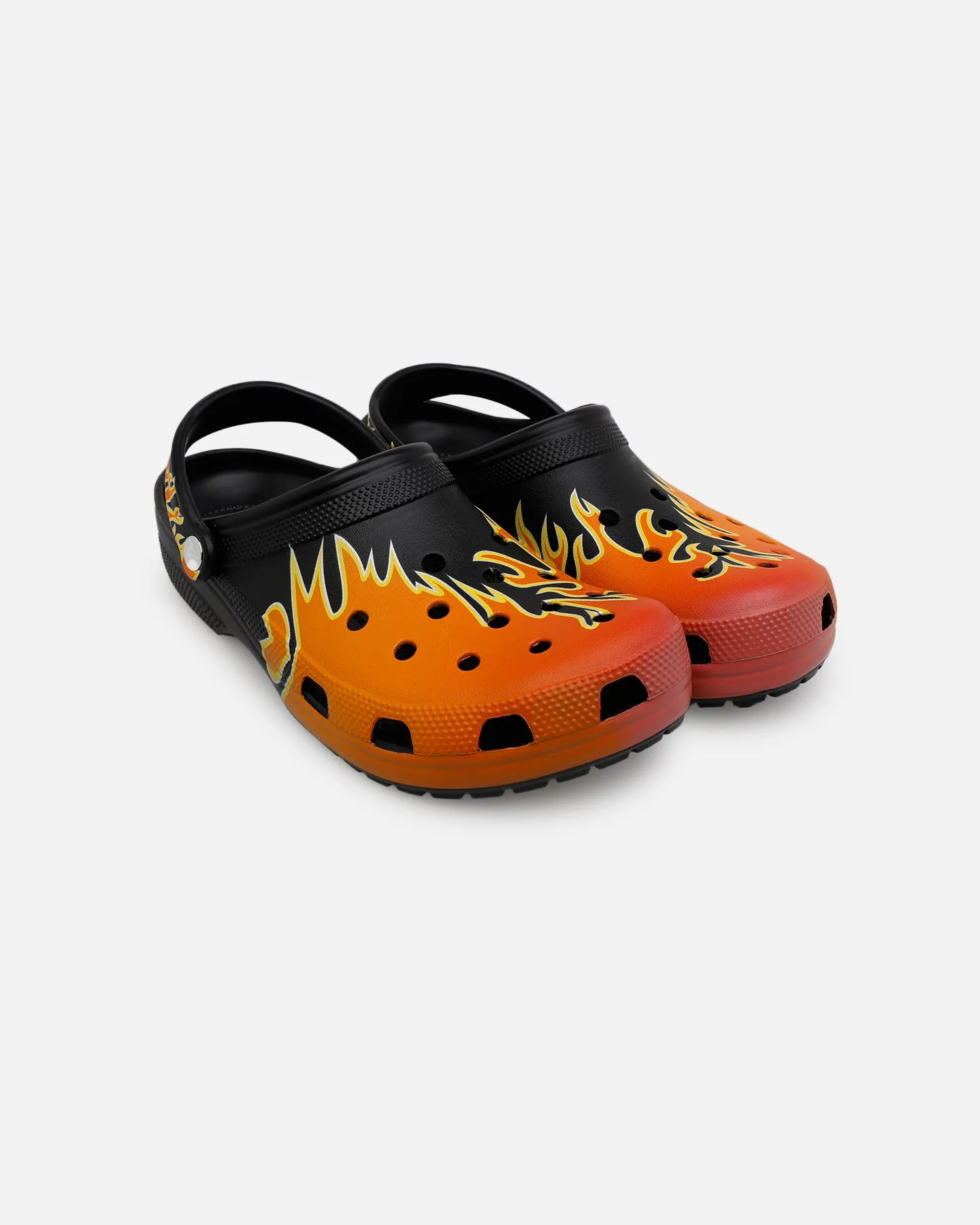 Crocs Classic Flames Clog Black/Multi sold by Culture Kings product image thumbnail 5