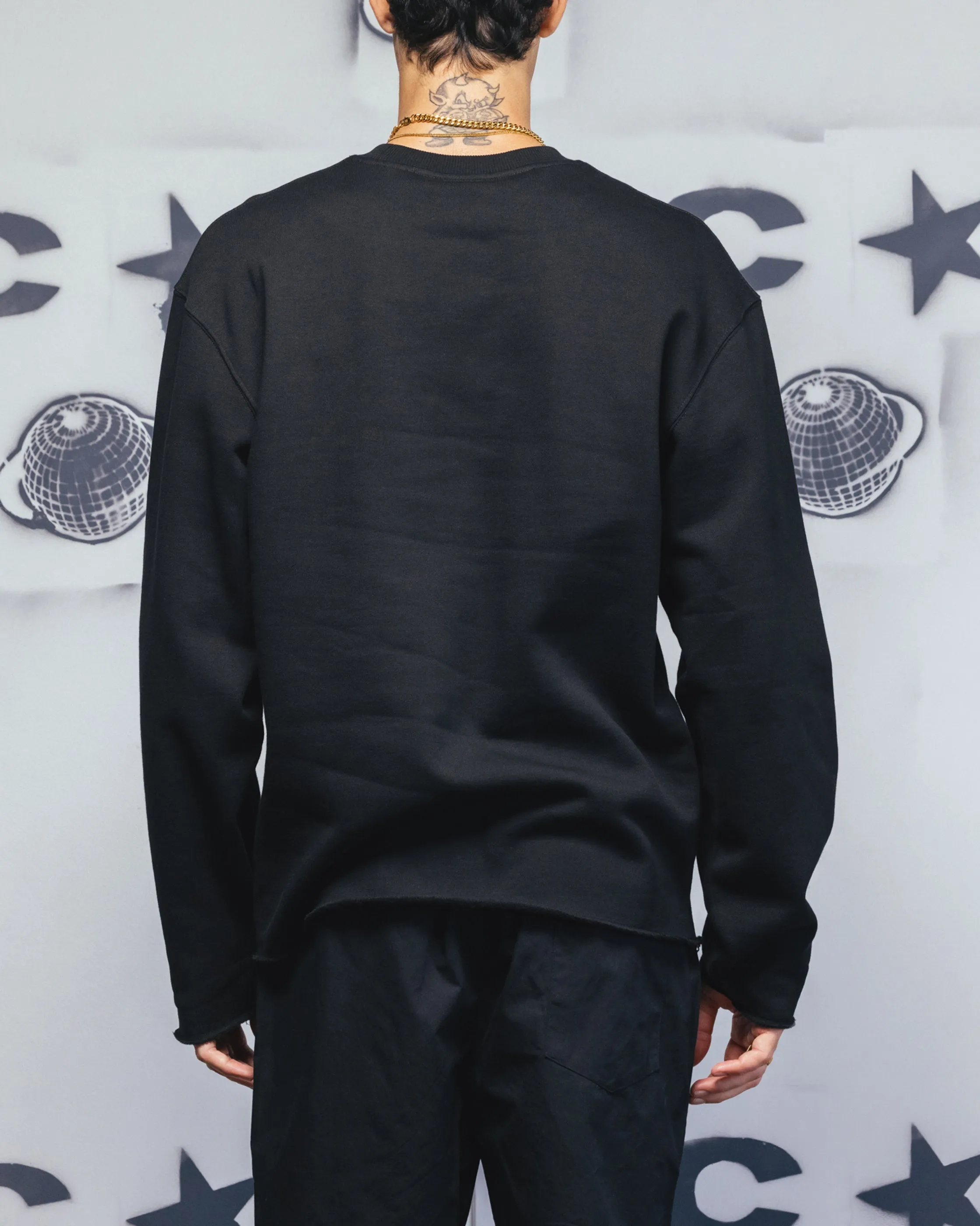 Carre Blackout Crewneck Black sold by Culture Kings product image thumbnail 3