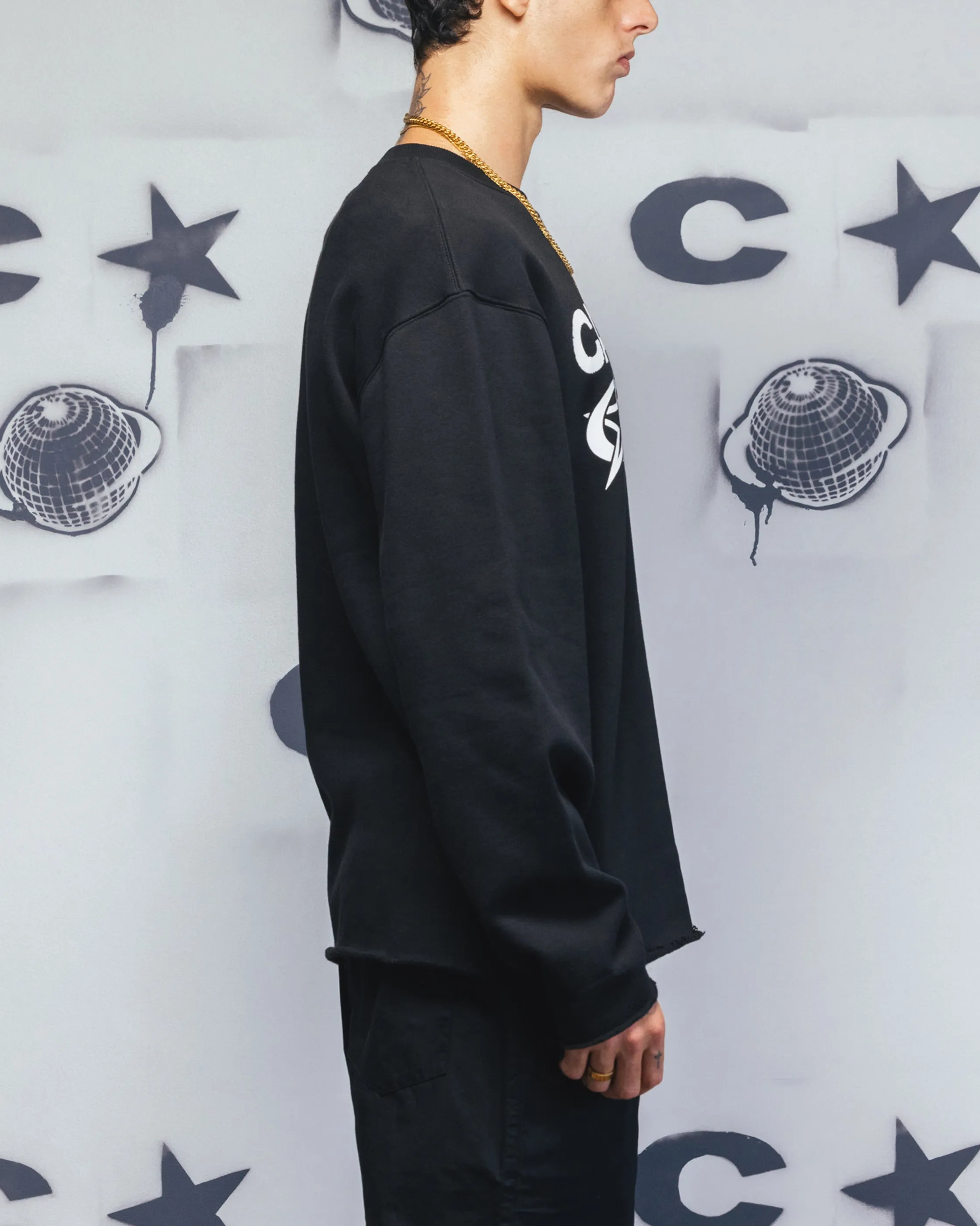 Carre Blackout Crewneck Black sold by Culture Kings product image thumbnail 4