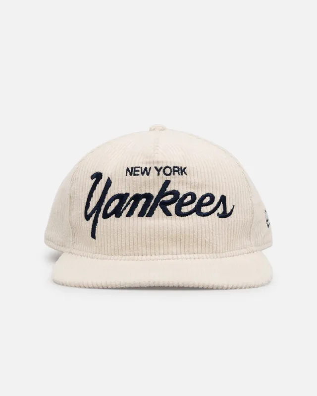 New Era New York Yankees 'Yankees Variety Pack' Corduroy Golfer Snapback Chrome sold by Culture Kings