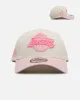 New Era Los Angeles Lakers 'Lover's Club' 9FORTY A-Frame Snapback Chrome sold by Culture Kings