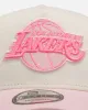 New Era Los Angeles Lakers 'Lover's Club' 9FORTY A-Frame Snapback Chrome sold by Culture Kings