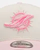 New Era Miami Dolphins 'Lover's Club' 9FORTY A-Frame Snapback Chrome sold by Culture Kings