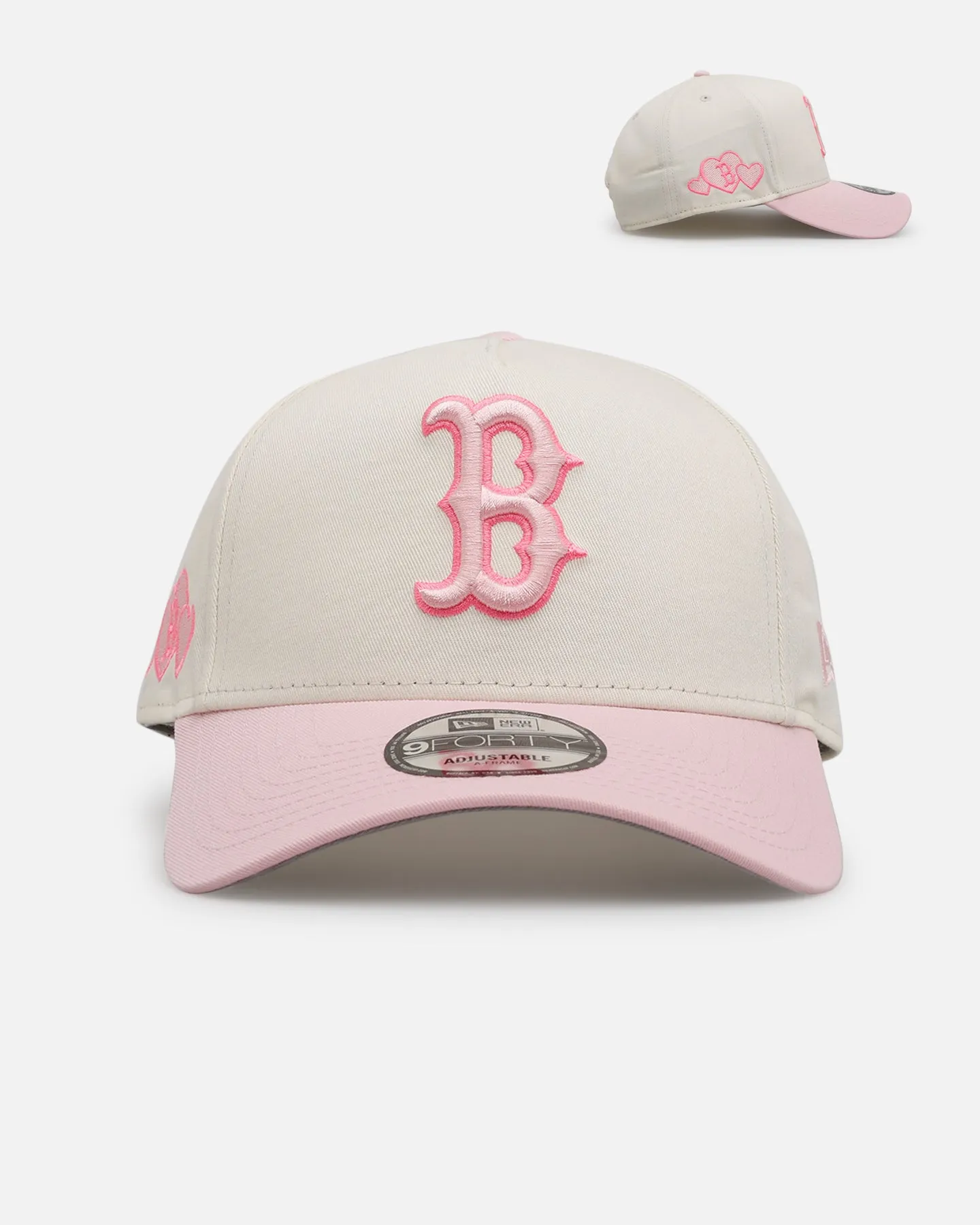 New Era Boston Red Sox 'Lover's Club' 9FORTY A-Frame Snapback Chrome sold by Culture Kings