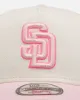 New Era San Diego Padres 'Lover's Club' 9FORTY A-Frame Snapback Chrome sold by Culture Kings