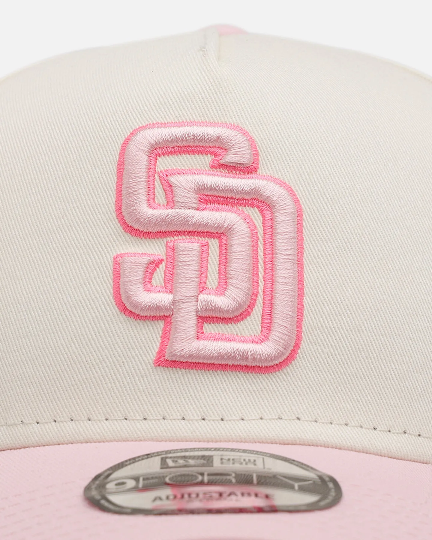New Era San Diego Padres 'Lover's Club' 9FORTY A-Frame Snapback Chrome sold by Culture Kings product image thumbnail 5