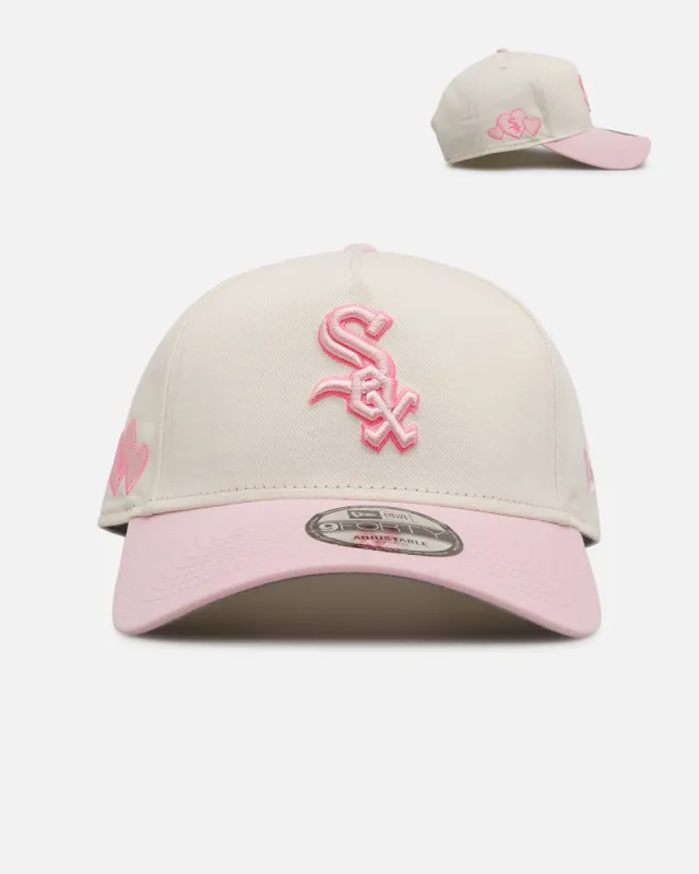 New Era Chicago White Sox 'Lover's Club' 9FORTY A-Frame Snapback Chrome sold by Culture Kings