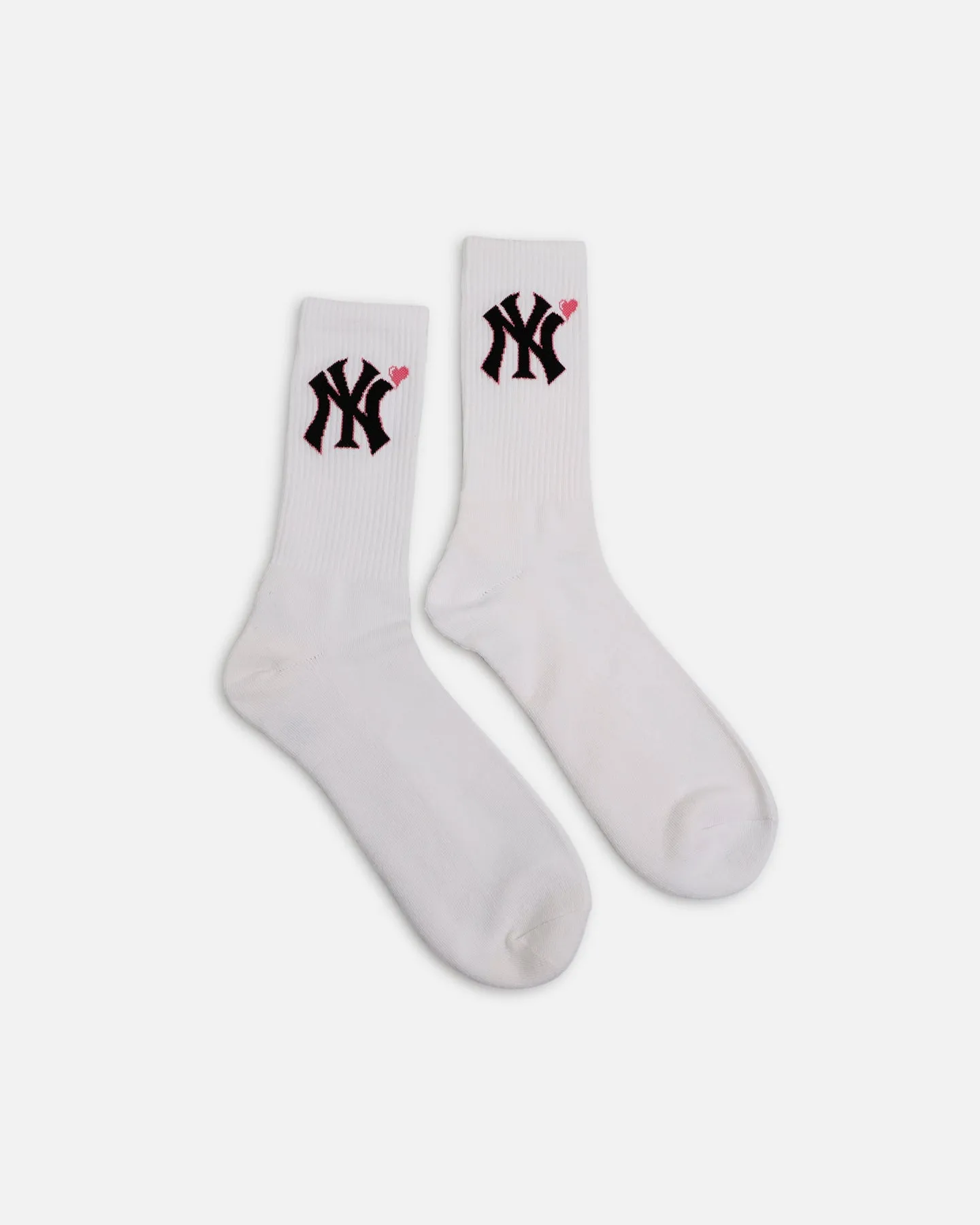 Pro Compression New York Yankees Heart Crew Sock White sold by Culture Kings product image thumbnail 2
