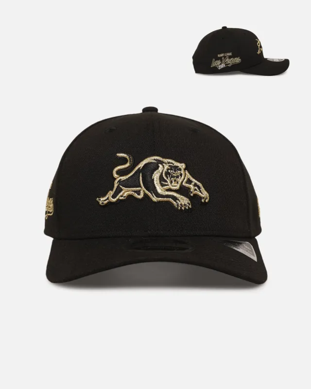 New Era Penrith Panthers '2025 NRL Vegas Round' 9SEVENTY Stretch Snapback Black/Gold sold by Culture Kings