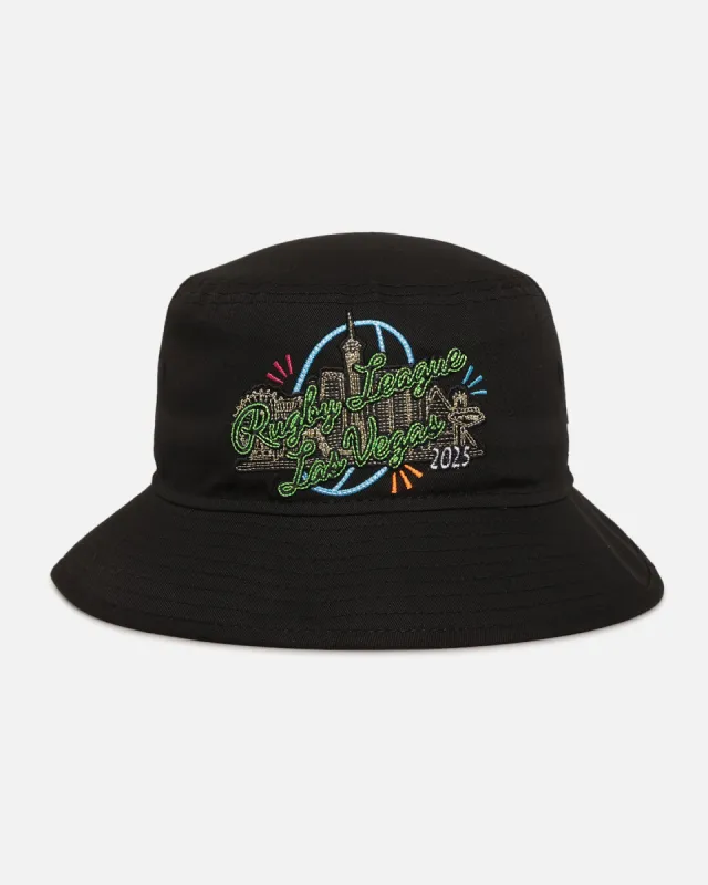 New Era Rugby League '2025 NRL Vegas Round' Bucket Hat Black made by Culture Kings