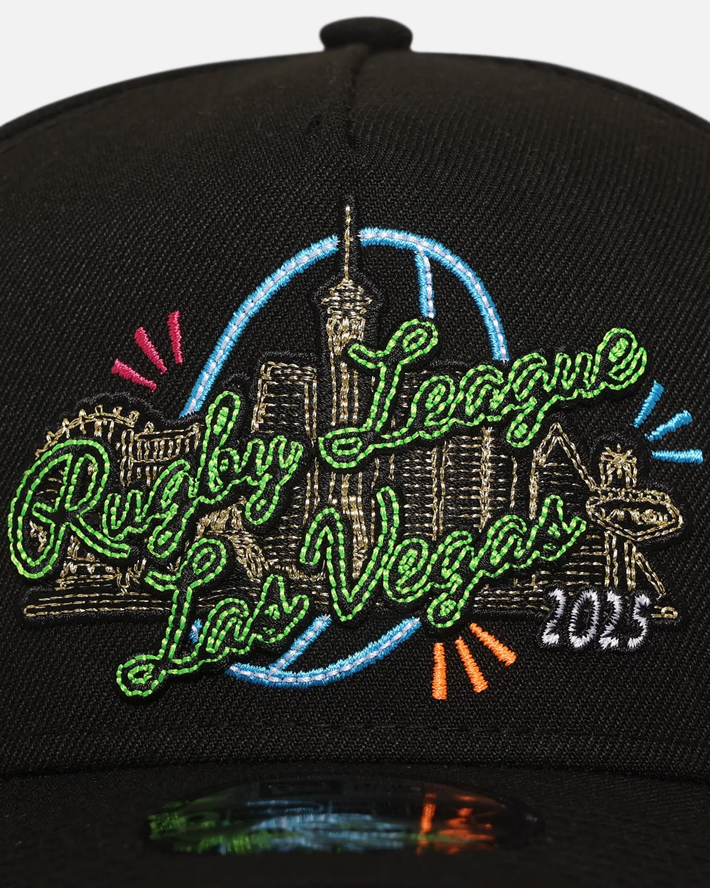 New Era Rugby League '2025 NRL Vegas Round' 9FORTY A-Frame Snapback Black sold by Culture Kings product image thumbnail 5