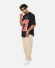 Carre Hitta Grid Iron T-Shirt Black/Red sold by Culture Kings