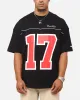 Carre Hitta Grid Iron T-Shirt Black/Red sold by Culture Kings