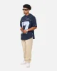 Carre Hitta Grid Iron T-Shirt Navy/Light Blue sold by Culture Kings