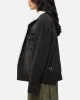Saint Morta Sherpa Boxy Denim Jacket Black Shadow sold by Culture Kings