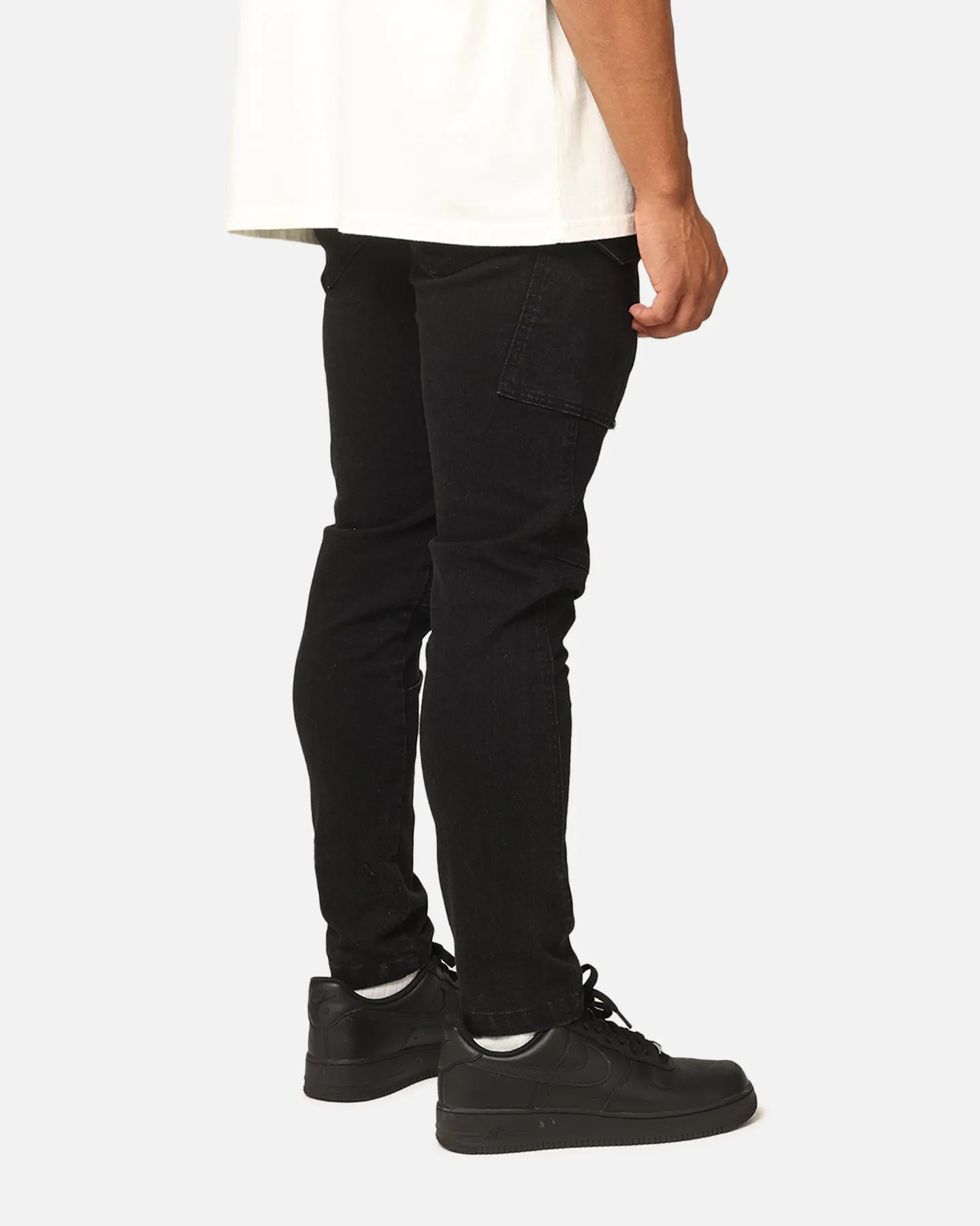 Saint Morta Skinny Cargo Jeans Vintage Black sold by Culture Kings product image thumbnail 5