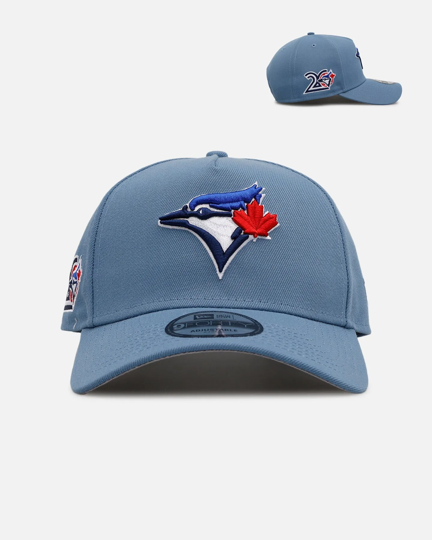 New Era Toronto Blue Jays 'Faded Blue' 9FORTY A-Frame Snapback Faded Blue sold by Culture Kings