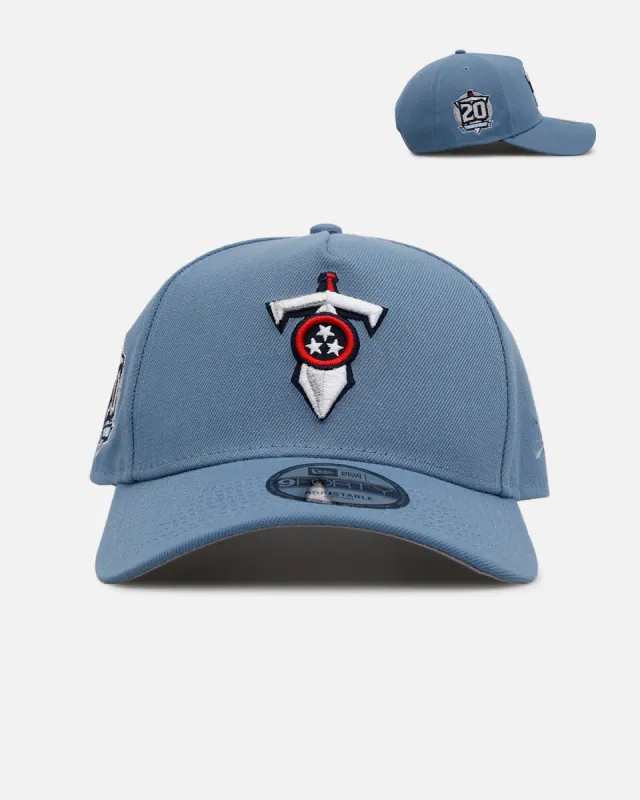New Era Tennessee Titans 'Faded Blue' 9FORTY A-Frame Snapback Faded Blue sold by Culture Kings