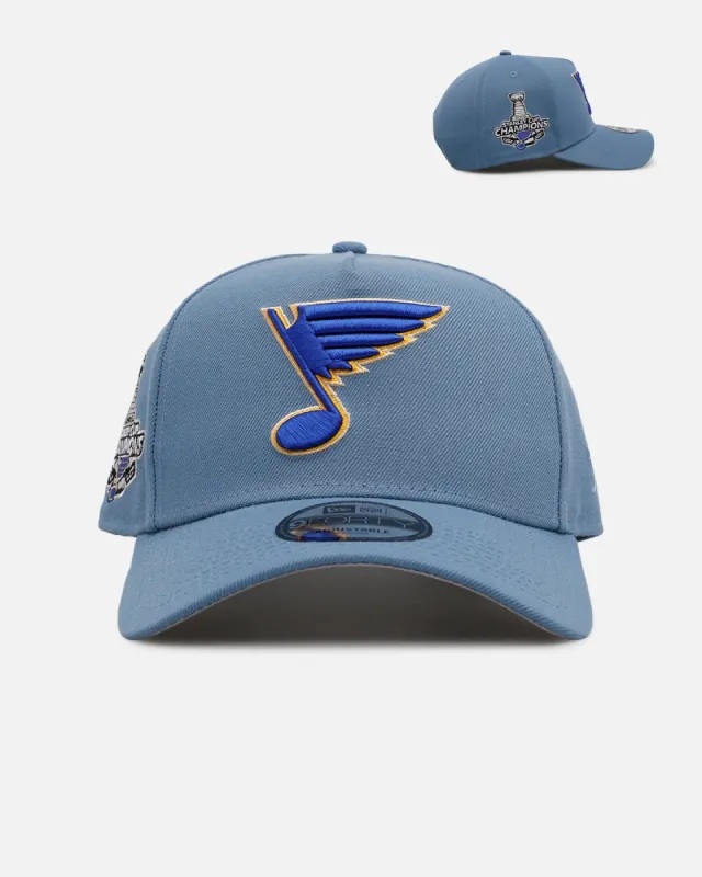 New Era St. Louis Blues 'Faded Blue' 9FORTY A-Frame Snapback Faded Blue sold by Culture Kings