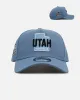 New Era Utah Hockey Club 'Faded Blue' 9FORTY A-Frame Snapback Faded Blue sold by Culture Kings
