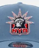 New Era New York Rangers 'Faded Blue' 9FORTY A-Frame Snapback Faded Blue sold by Culture Kings