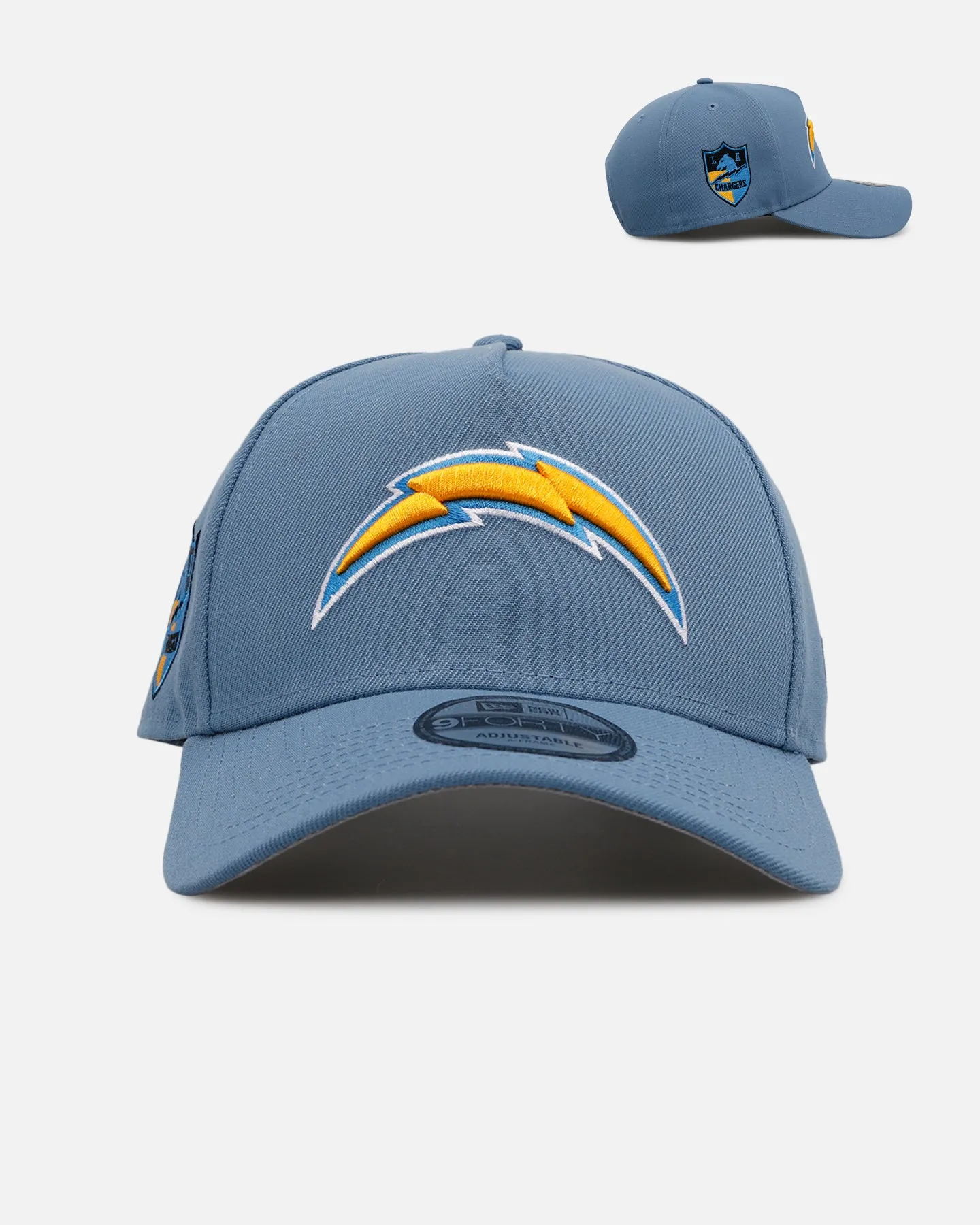 New Era Los Angeles Chargers 'Faded Blue' 9FORTY A-Frame Snapback Faded Blue sold by Culture Kings