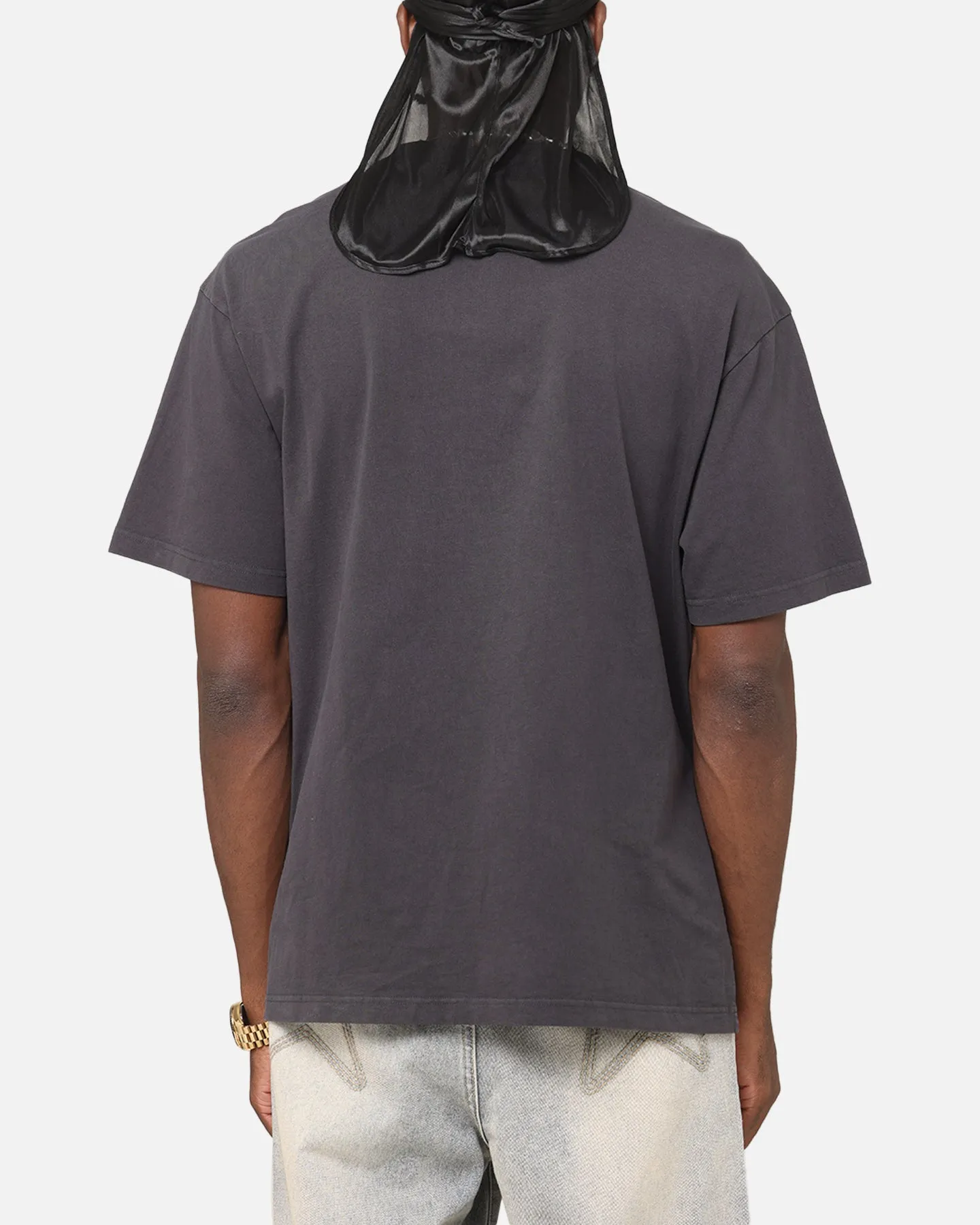 Mitchell & Ness New York Jets Arch T-Shirt Faded Black sold by Culture Kings product image thumbnail 3