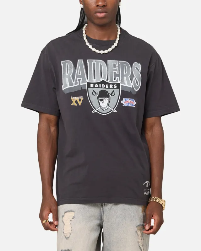 Mitchell & Ness Las Vegas Raiders Arch T-Shirt Faded Black sold by Culture Kings