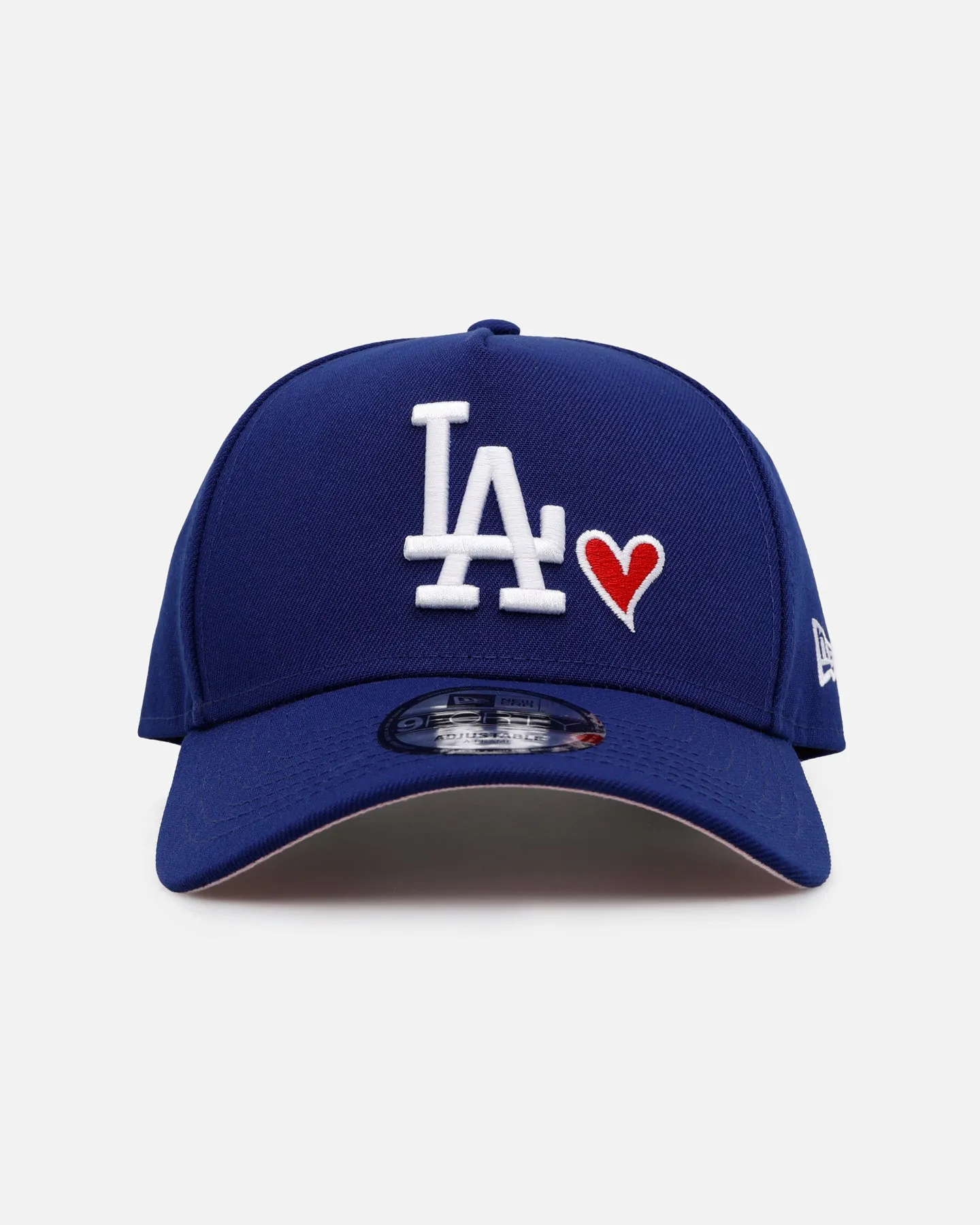 New Era Los Angeles Dodgers 'Team Color Hearts' 9FORTY A-Frame Snapback Blue sold by Culture Kings