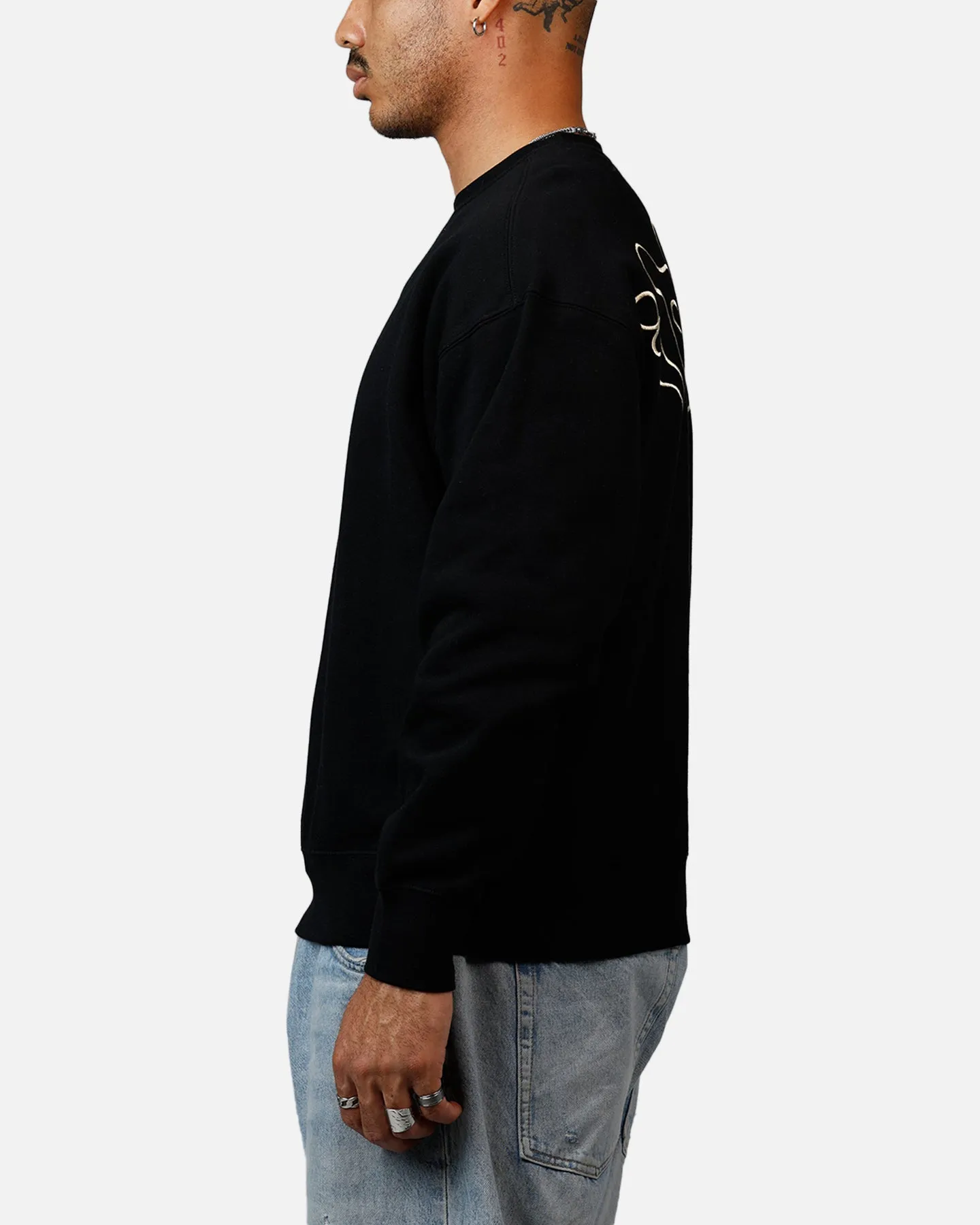 Fox Racing Hello Future Oversized Crewneck Black sold by Culture Kings product image thumbnail 5