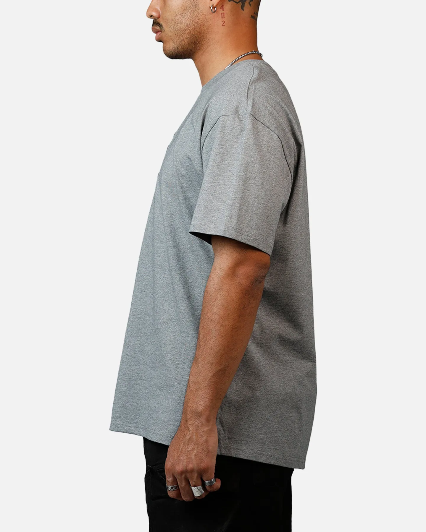 Pro Standard Los Angeles Lakers Reverse French Terry T-Shirt Grey sold by Culture Kings product image thumbnail 5