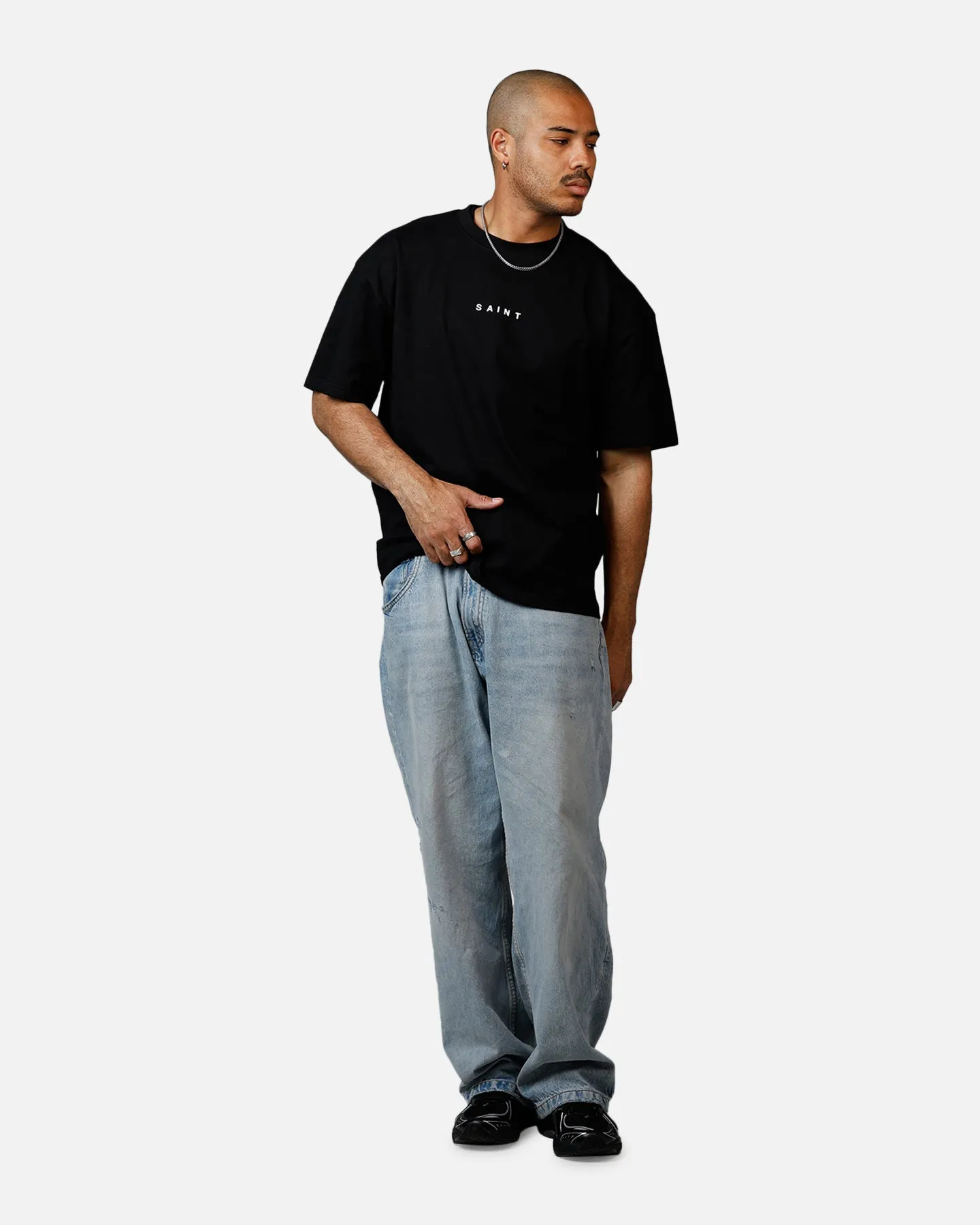 Saint Morta Omise T-Shirt Black sold by Culture Kings product image thumbnail 3