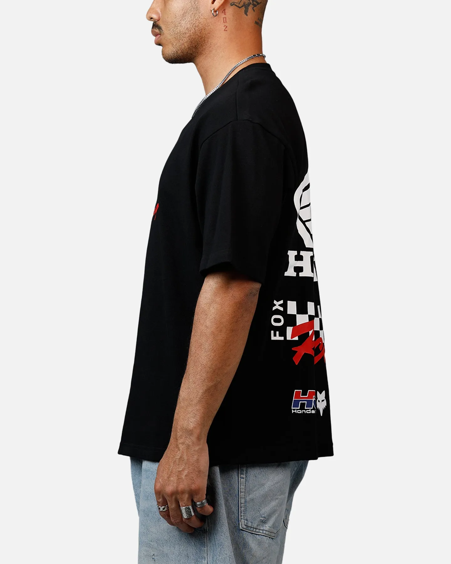 Fox Racing Honda Oversized T-Shirt Black sold by Culture Kings product image thumbnail 5