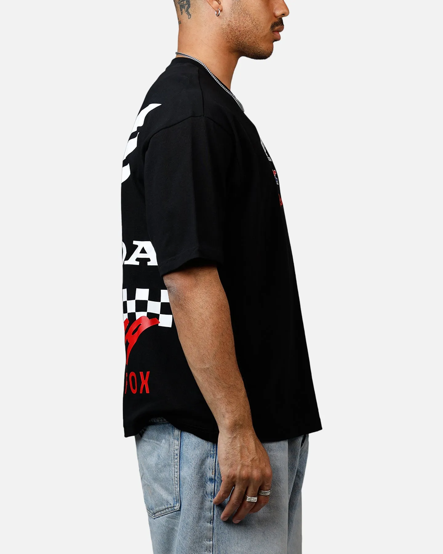 Fox Racing Honda Oversized T-Shirt Black sold by Culture Kings product image thumbnail 4