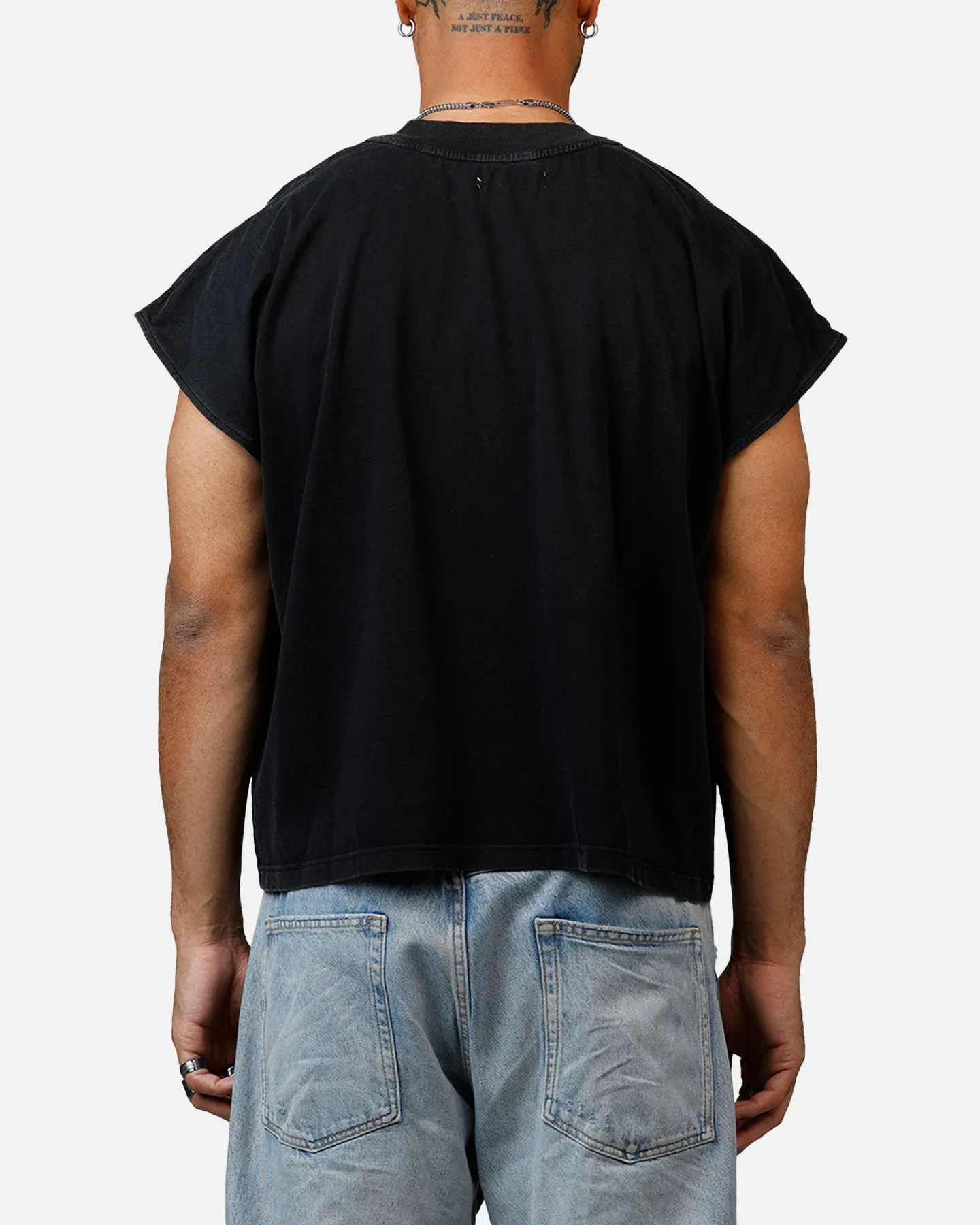 MNML Washed Boxy Tank Top Shirt Washed Black sold by Culture Kings product image thumbnail 2