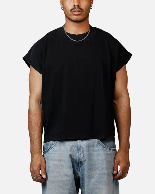MNML Washed Boxy Tank Top Shirt Washed Black sold by Culture Kings