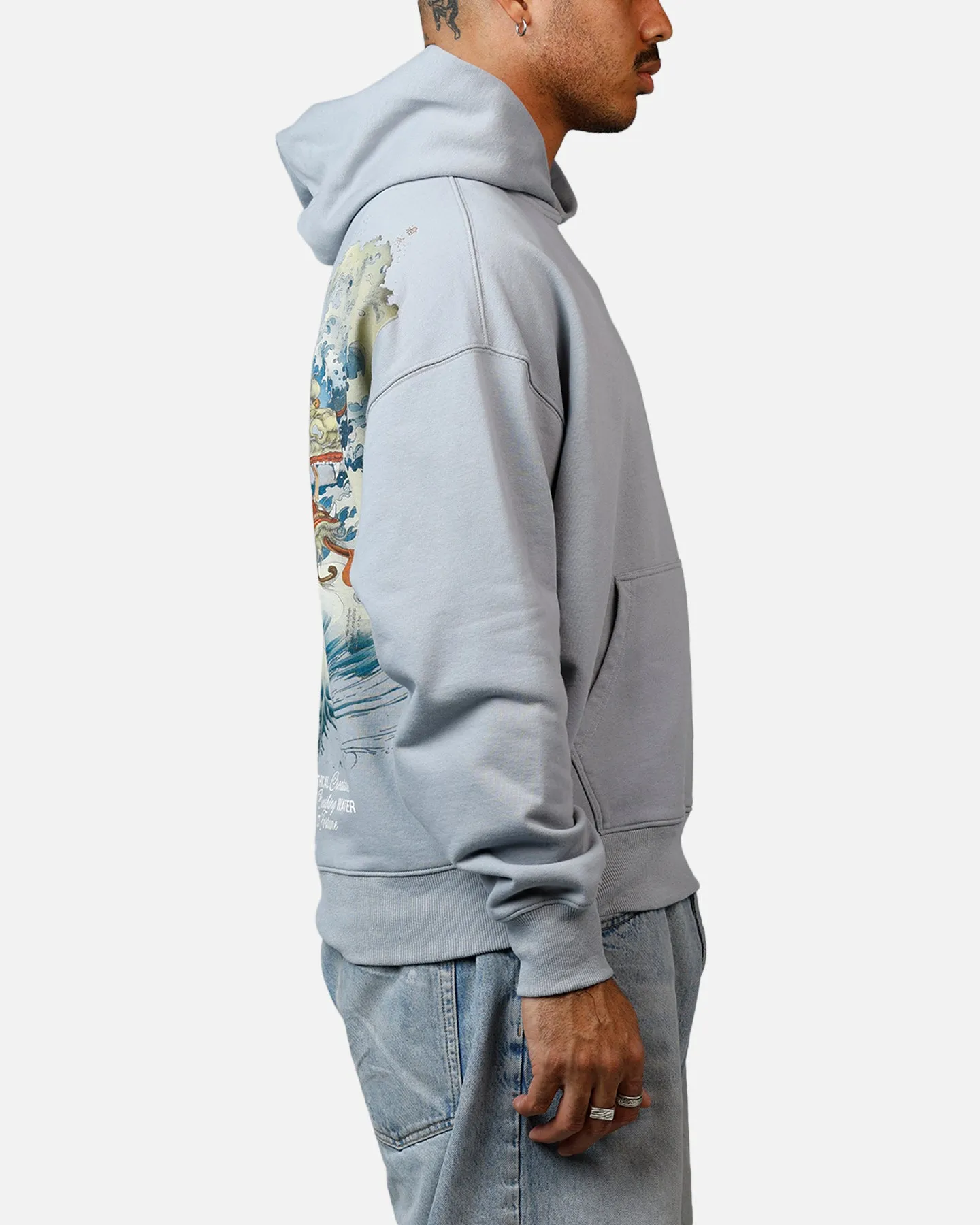 Criminal Damage Mythology Hoodie Light Blue sold by Culture Kings product image thumbnail 4