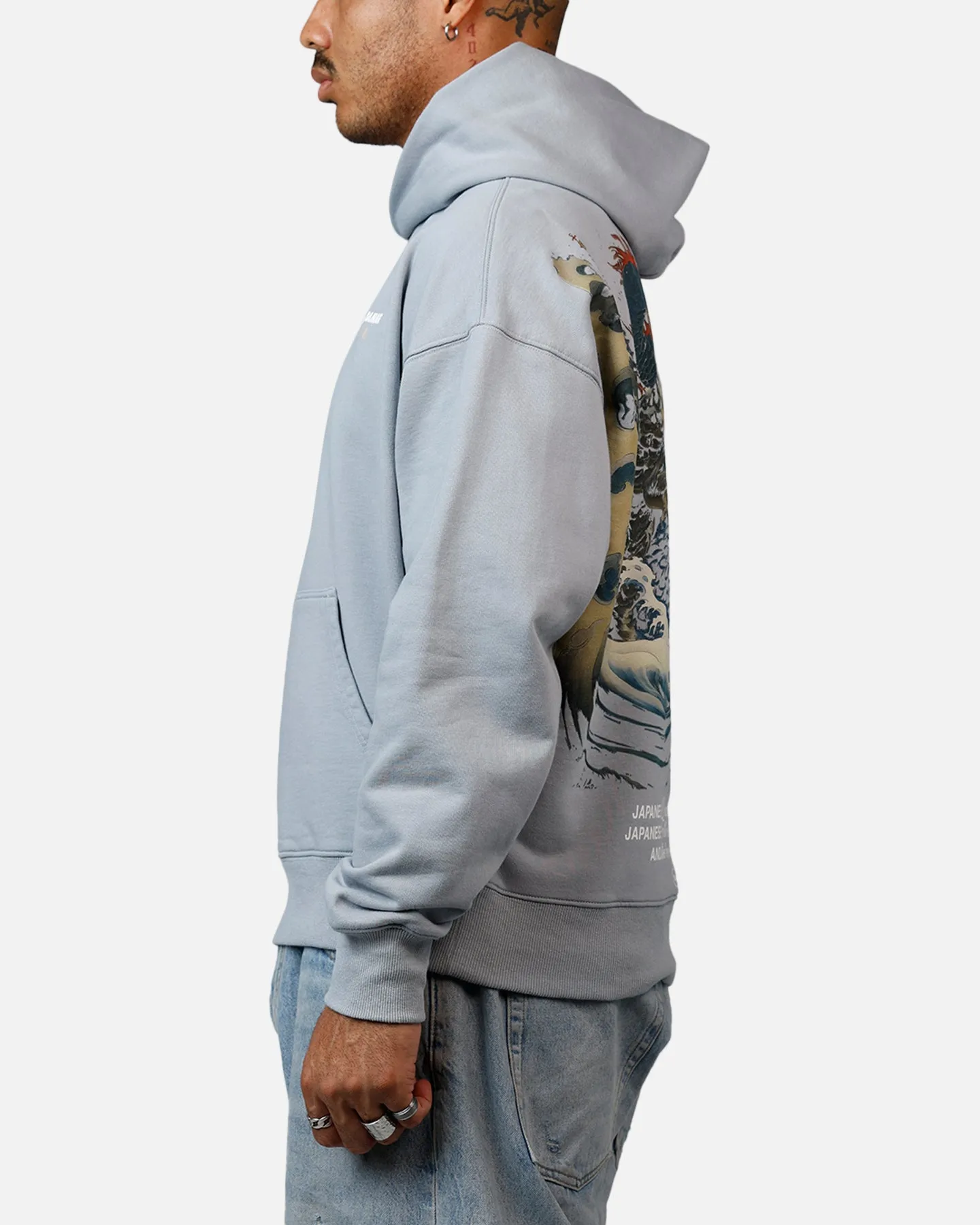 Criminal Damage Mythology Hoodie Light Blue sold by Culture Kings product image thumbnail 5