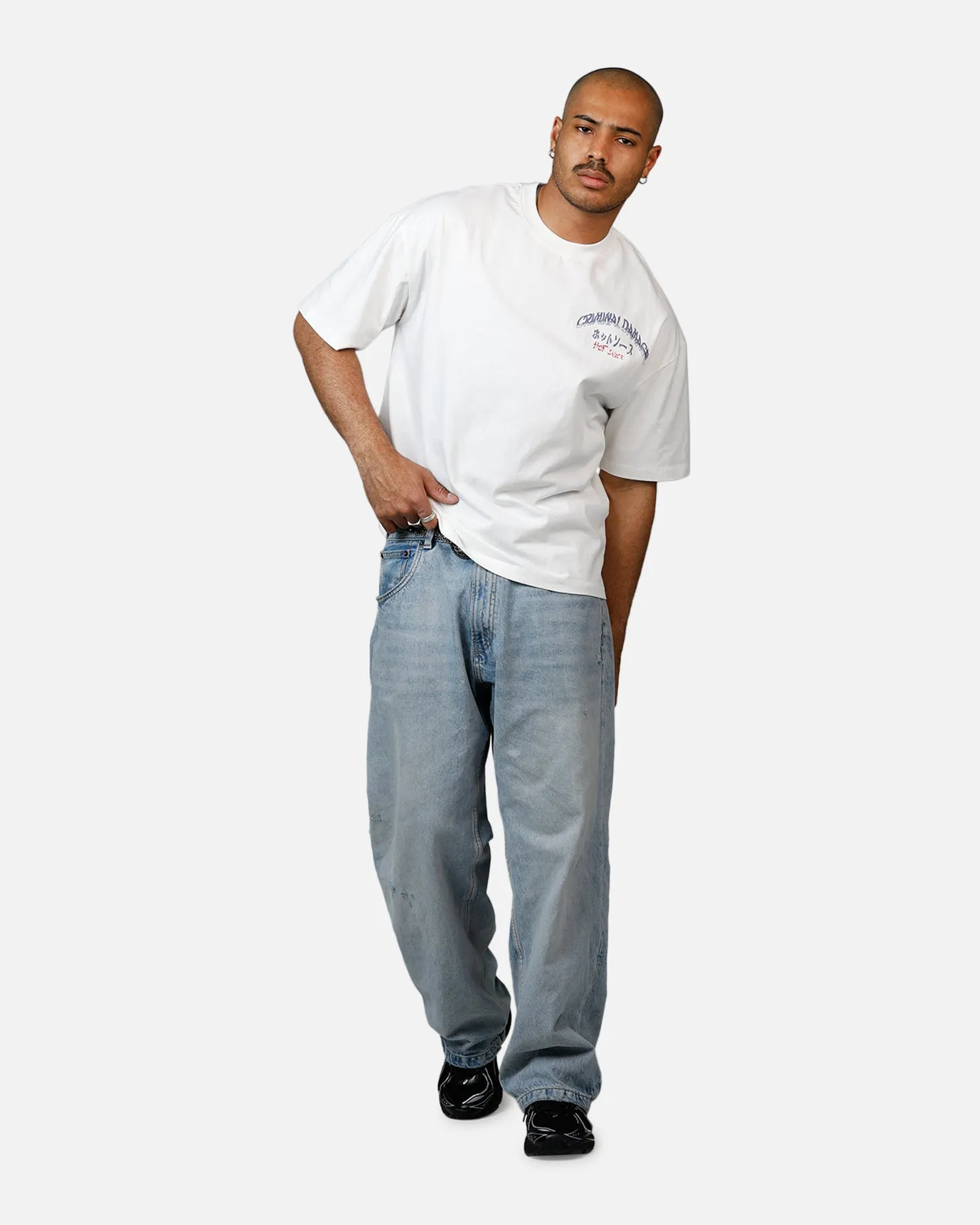 Criminal Damage Hot Sauce T-Shirt Off White sold by Culture Kings product image thumbnail 3