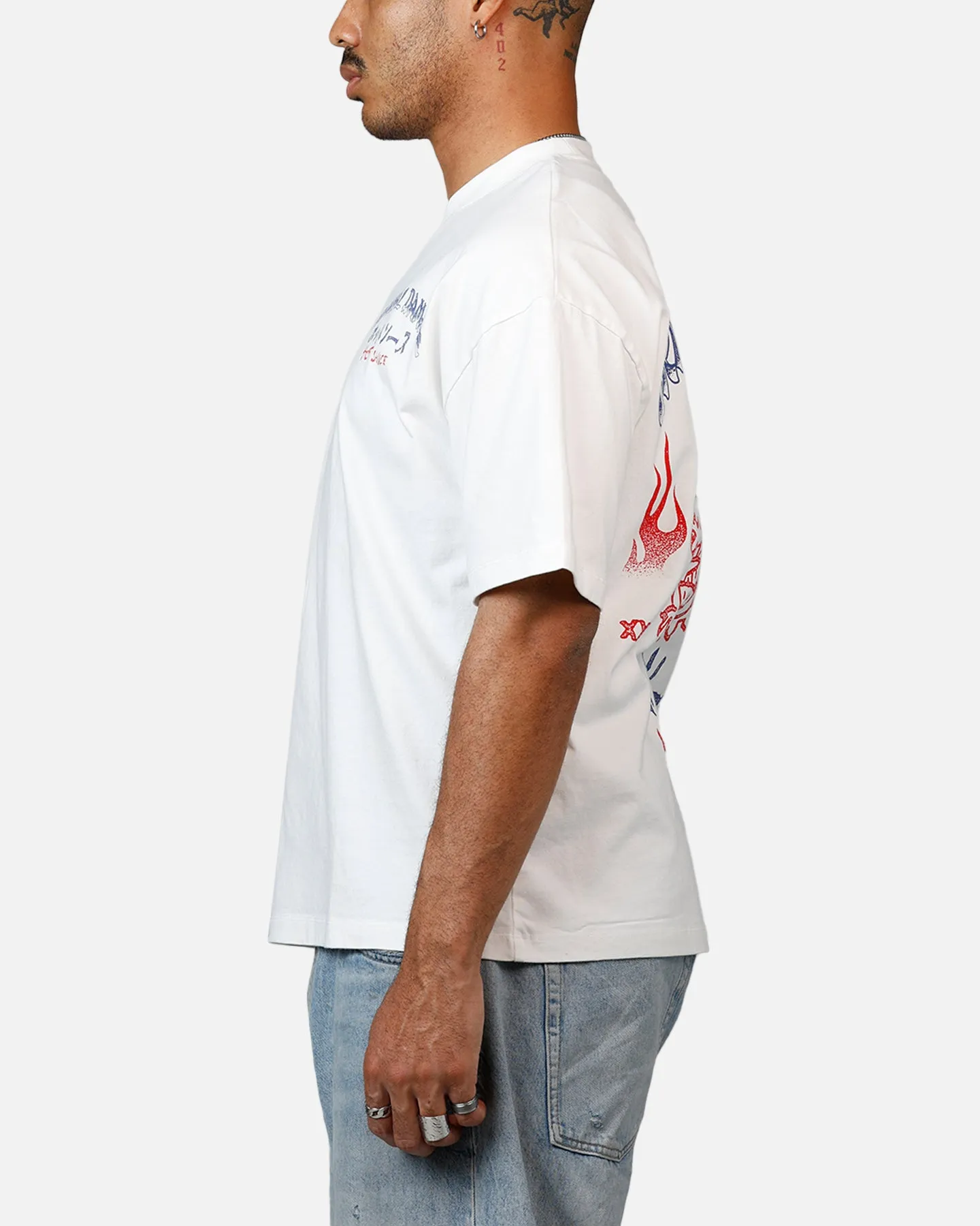 Criminal Damage Hot Sauce T-Shirt Off White sold by Culture Kings product image thumbnail 5