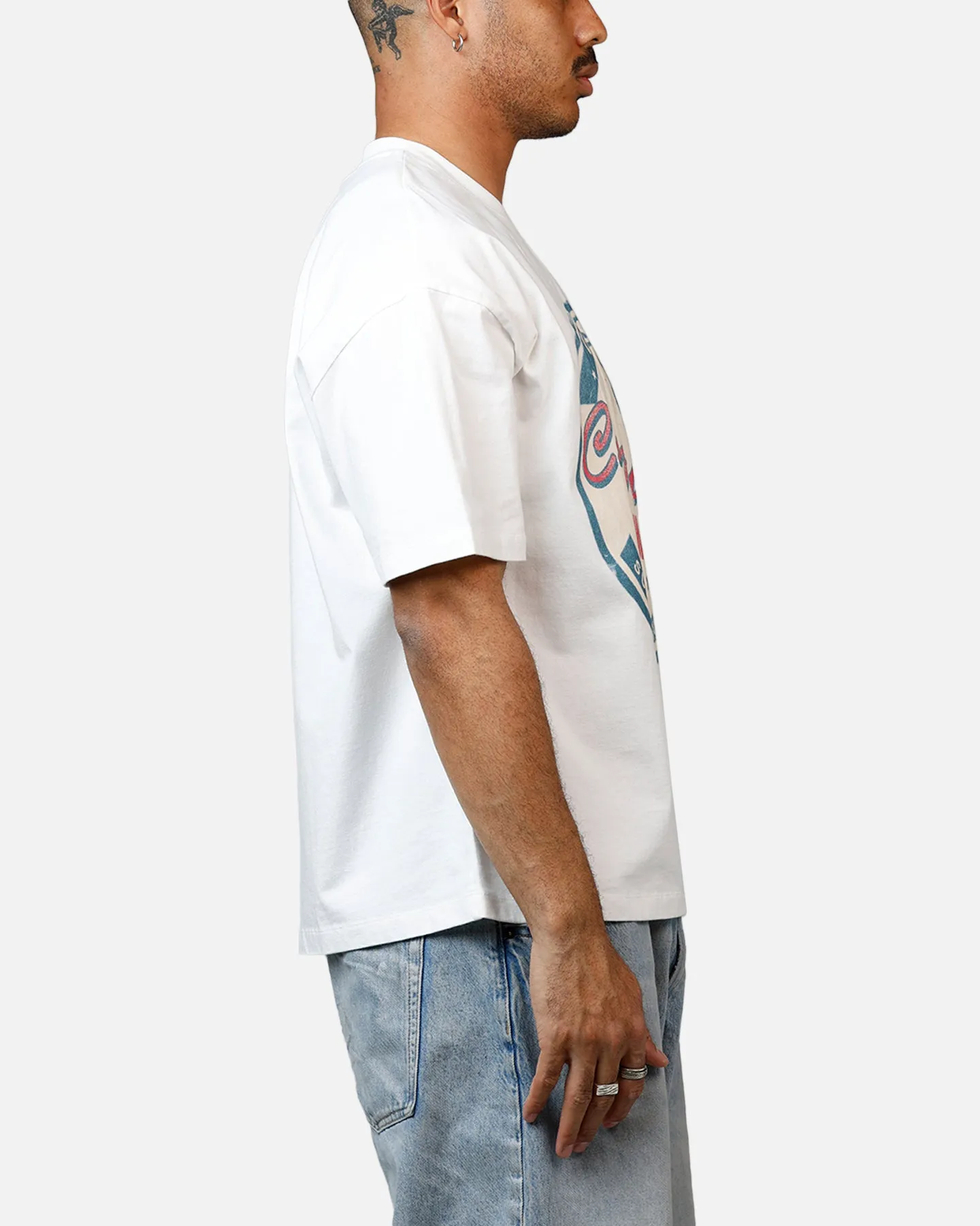 Criminal Damage Gasoline T-Shirt Off White sold by Culture Kings product image thumbnail 4